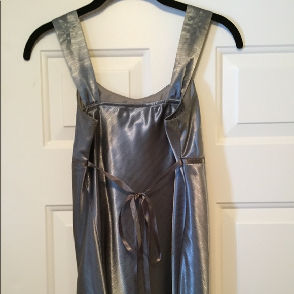 Metallic Gray/Silver Dressy Tank - Picture 7 of 7